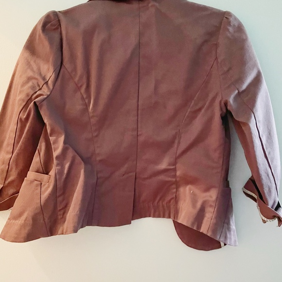 Cropped blazer - Picture 2 of 4